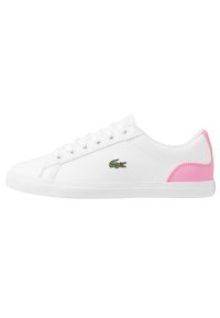Lacoste LEROND - Zapatillas - white/light pink