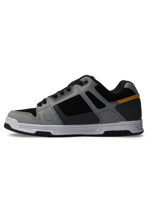 DC Shoes STAG UNISEX - Skate shoes - grey yellow