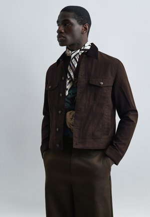 Giacca leggera - dark chocolate