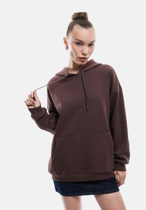 Jersey con capucha - brown