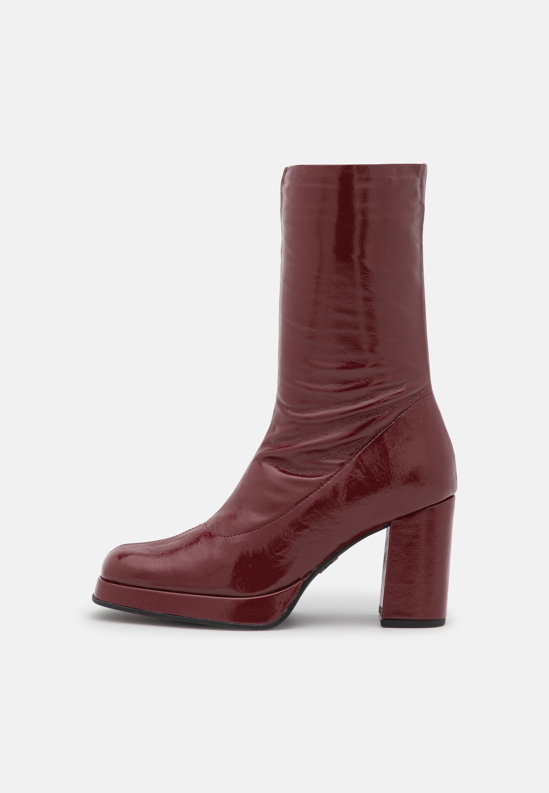 Bronx NEW MELANIE - Plateaulaarzen - bordeaux/bordeauxrood - Zalando.nl