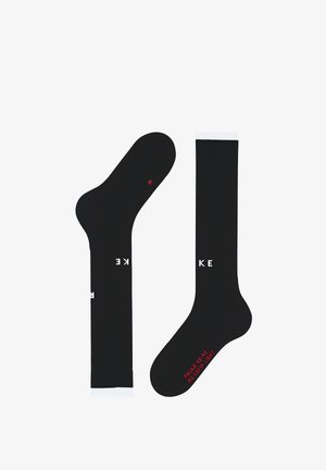 FALKE, RU COMPRESSION ENERGY LIGHT M RUNNING KNIESTRÜMPFE - Kniekousen - black