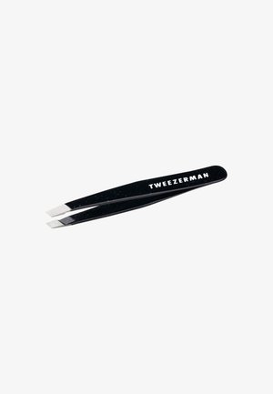 TWEEZERMAN, MINI SLANT TWEEZER - Hair removal Tool - dusted onyx