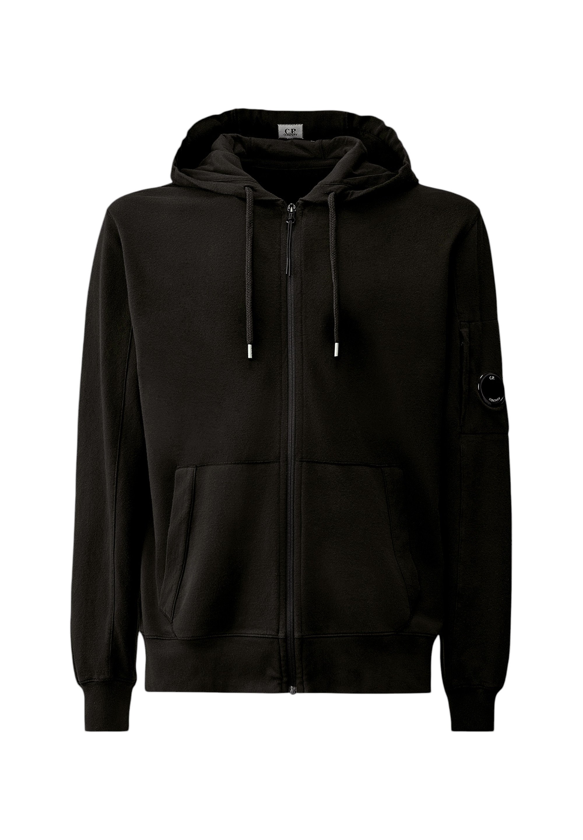 パーカー・フーディ CP COMPANY ZIPPED HOODED SWEATSHIRT C.P. Company Light Fleece Lens Zipped Hooded Sweatshirt in