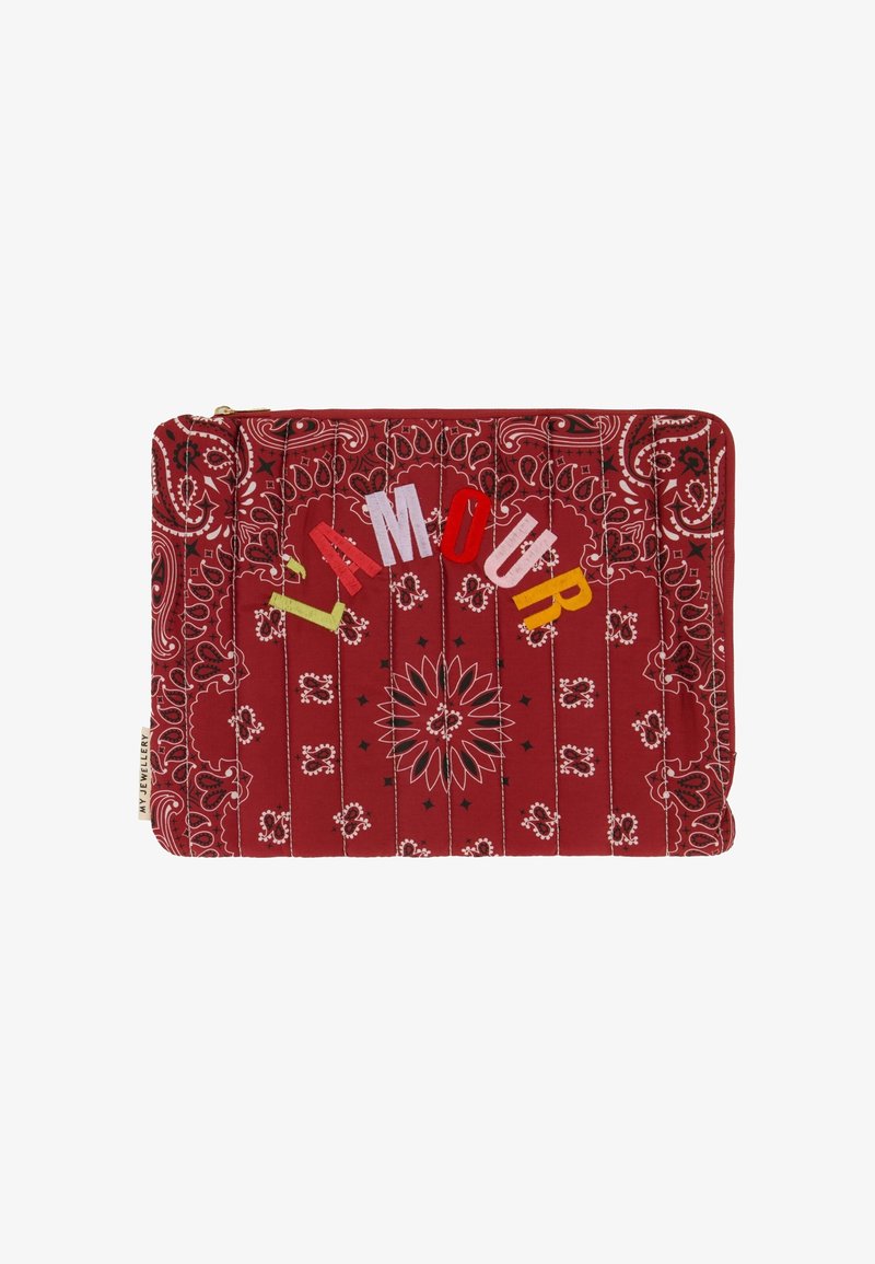 My Jewellery BURGUNDY WITH BANDANA - Notebooktasche - red