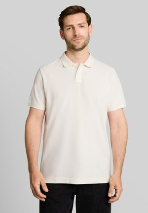 TOM TAILOR, TOM TAILOR POLOSHIRTS PIQUÉ POLOSHIRT MIT LOGO-STICKEREI - Poloshirt - gardenia white