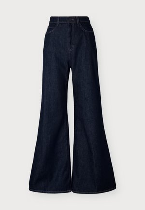 Weekend Max Mara, Vaqueros a campana - navy dark clean