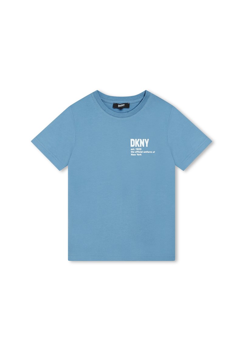 DKNY T-shirt print blauw