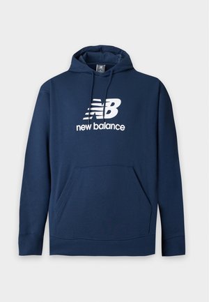 New Balance, SPORT ESSENTIALS STACKED LOGO - Huppari - navy
