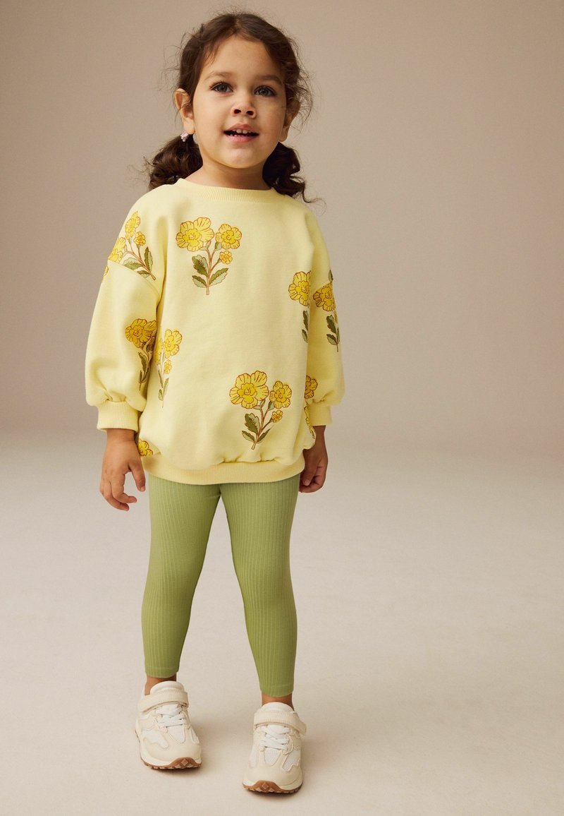 Next SET - Leggings - yellow floral