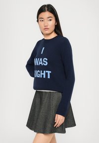 MAX&Co. SLOGAN - Minijupe - anthrazit salz