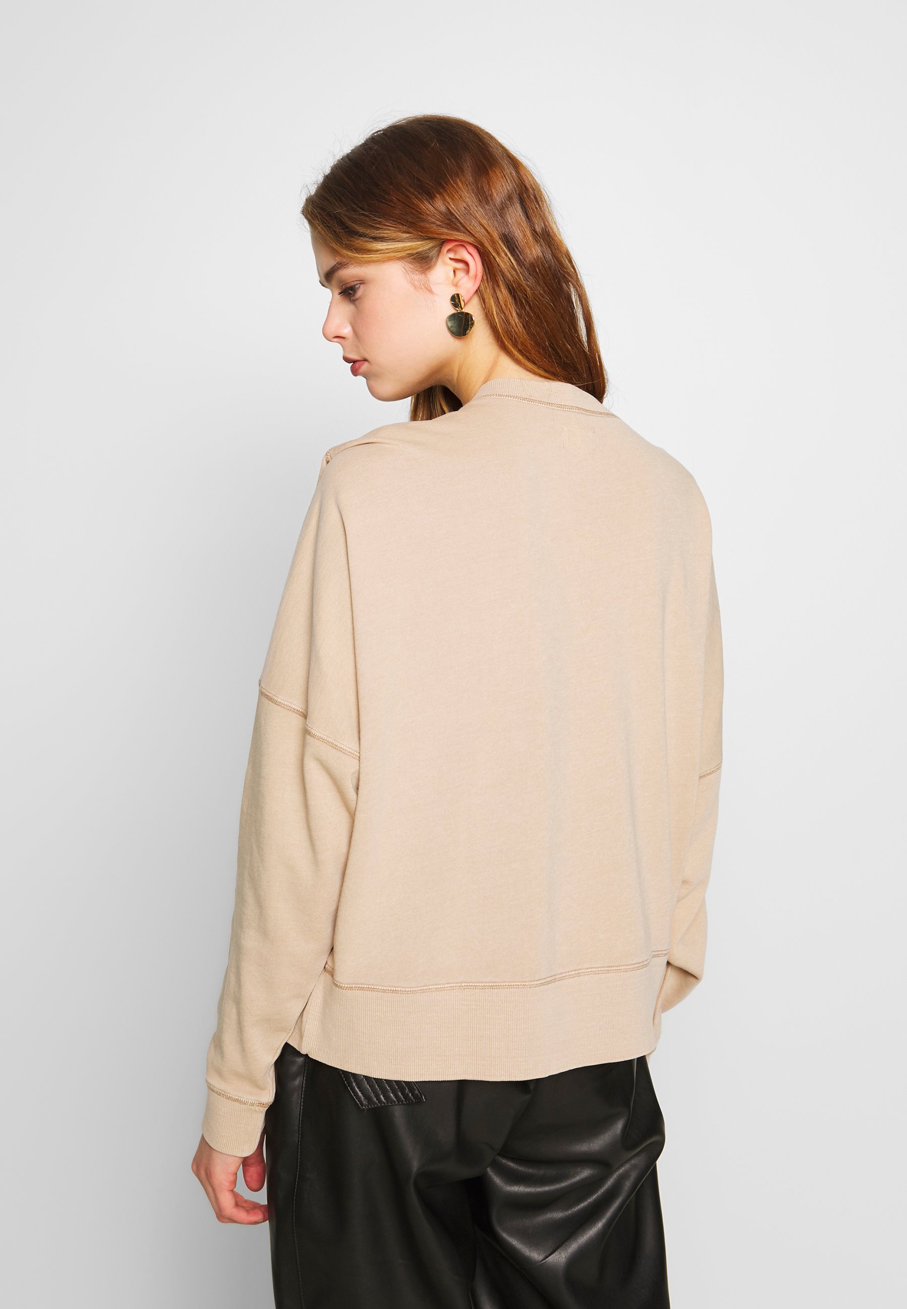 Cotton On HAYLIE BOXY PANEL CREW Sweater beige Zalando.nl Cotton On HAYLIE BOXY PANEL CREW Sweater beige Zalando.nl