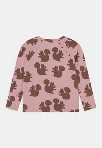 Mini Rodini SQUIRREL RAGLAN TEE - Pitkähihainen paita - pink