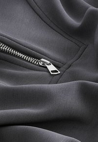 Next SOFT TOUCH QUARTER ZIP - Sweater - charcoal grey