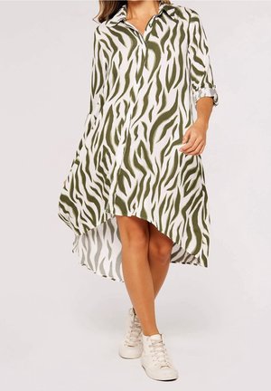 Blusenkleid - khaki