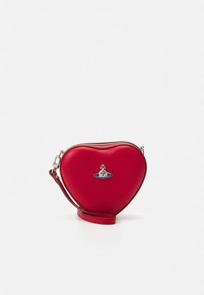 Vivienne Westwood MINI HEART CROSSBODY - Borsa a tracolla - red