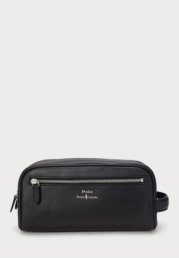 SMOOTH LEATHER TRAVEL CASE - Wash bag