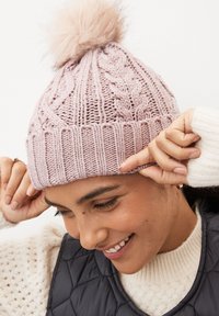 Next POM - Kootud müts - pink