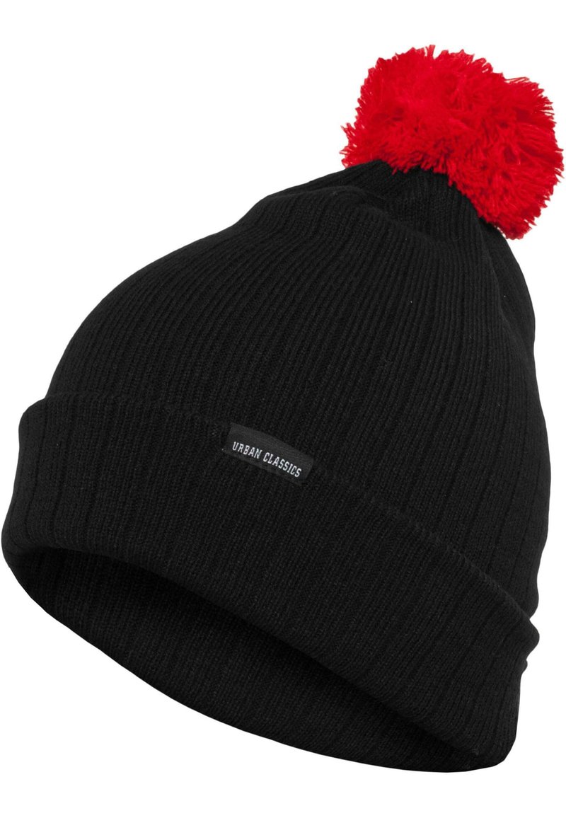 Urban Classics Megzta kepurė - blk red