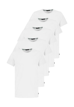 5ER PACK - T-Shirt basic - white