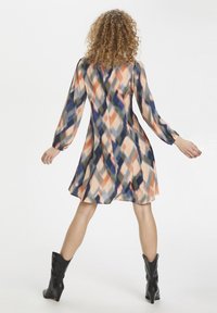 Denim Hunter Day dress - coral