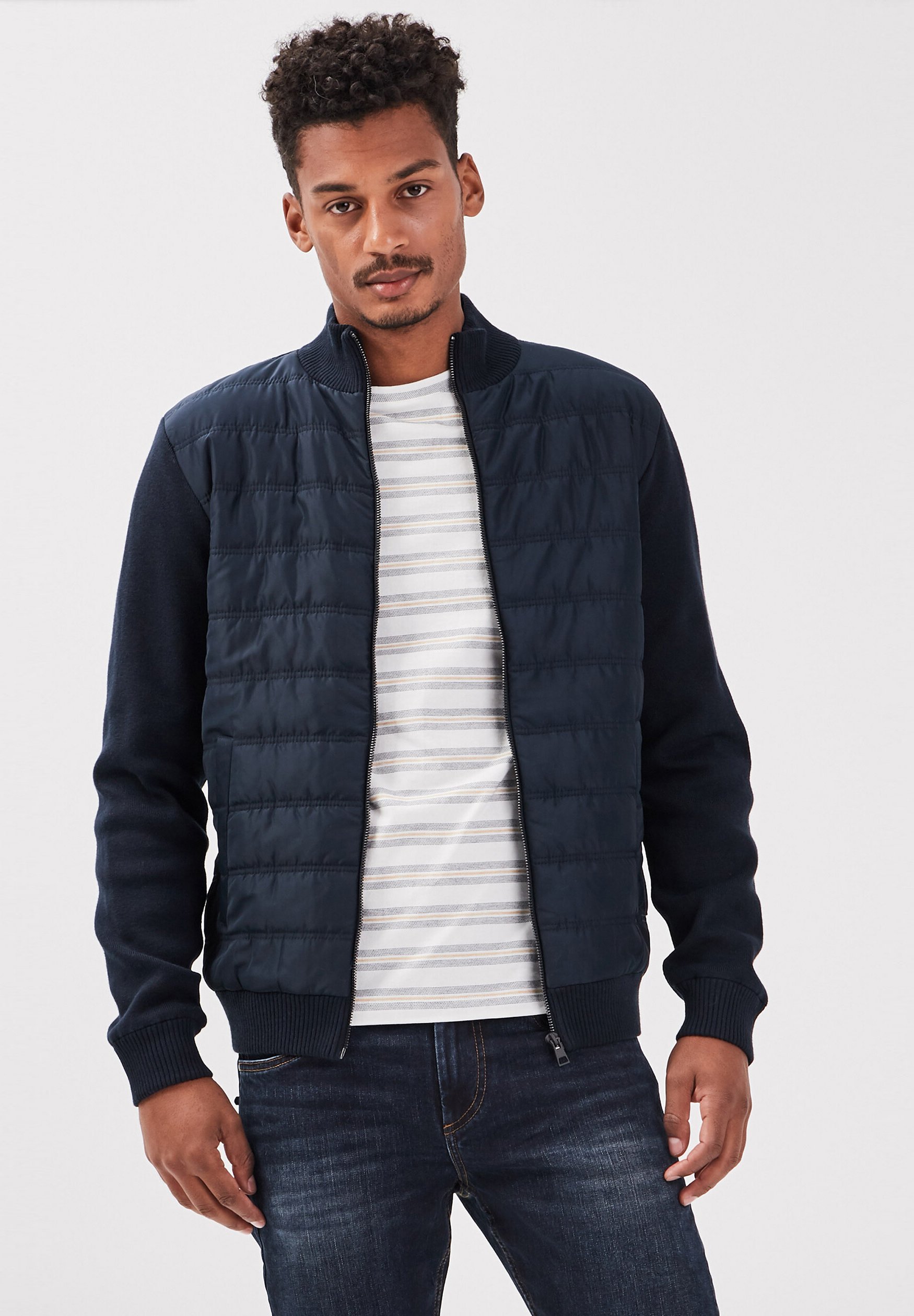 BONOBO Jeans Giubbotto Bomber - dark blue/blu scuro - Zalando.it