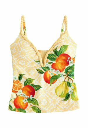B by Ted Baker REGULAR FIT - PLUNGE FRUIT  - Bikinitop - yellow fruit