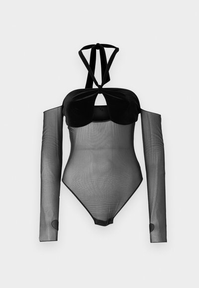 Undress Code BISOU BODYSUIT - Μπλούζα με μακριά μανίκια - black