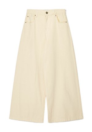 Jeans a zampa - yellow