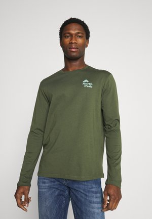 Top s dlouhým rukávem - olive