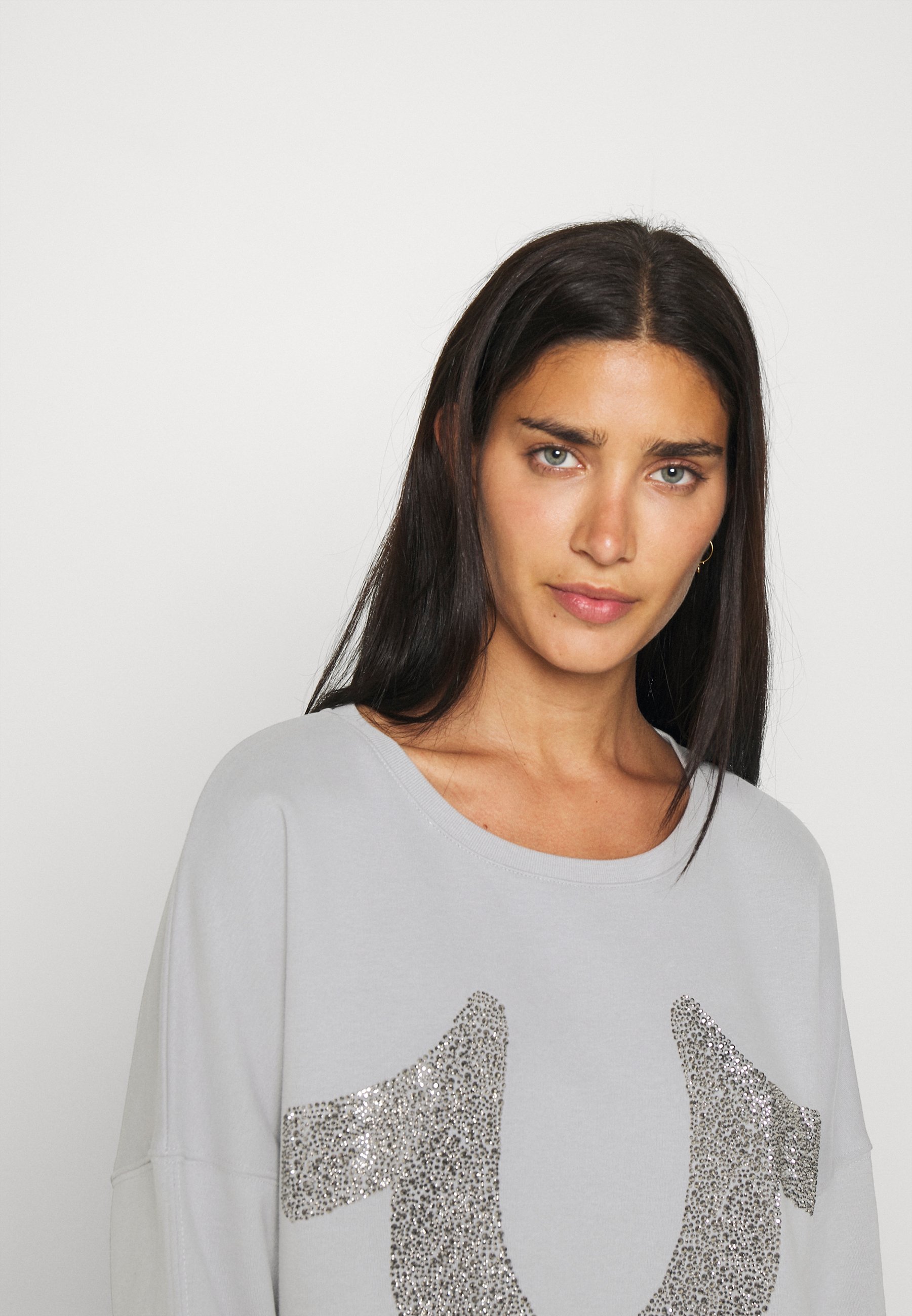 Damen BOXY CREW NECK HORSESHOE - Sweatshirt Damen BOXY CREW NECK HORSESHOE - Sweatshirt