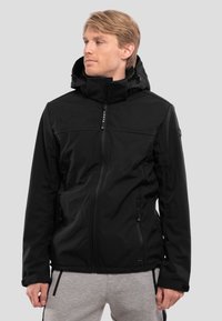 Luhta EDIS - Softshell-takki - schwarz