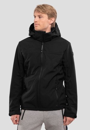 EDIS - Softshell-takki - schwarz