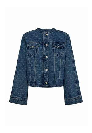 JAZZ PUNCH NEEDLE - Denimová bunda - denim blue