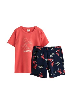 Lindex SET - Shorts - dark dusty coral