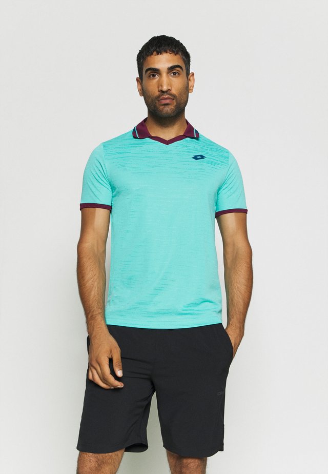 TOP TEN - T-shirt z nadrukiem - ceramic blue