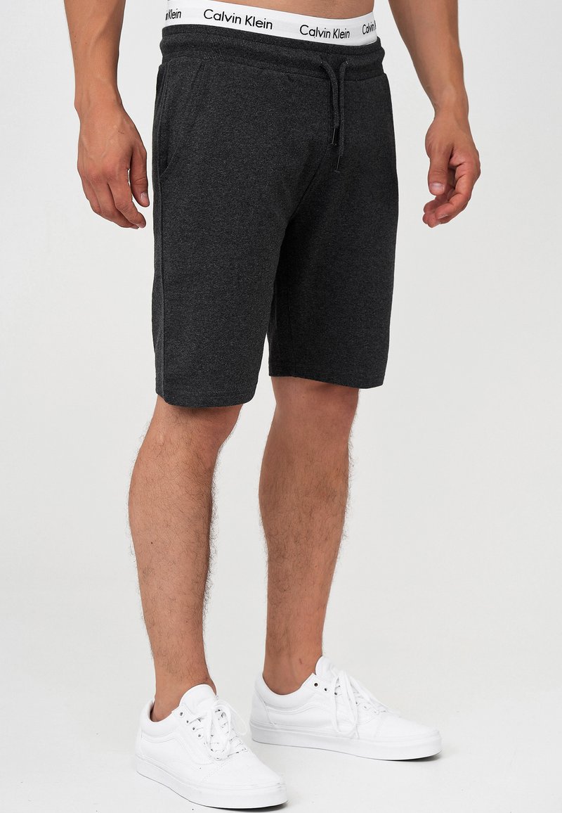 Herren Chino Shorts | INDICODE JEANS ECKERD Shorts charcoal mix/anthrazit - NL01844 Herren Chino Shorts | INDICODE JEANS ECKERD Shorts charcoal mix/anthrazit - NL01844