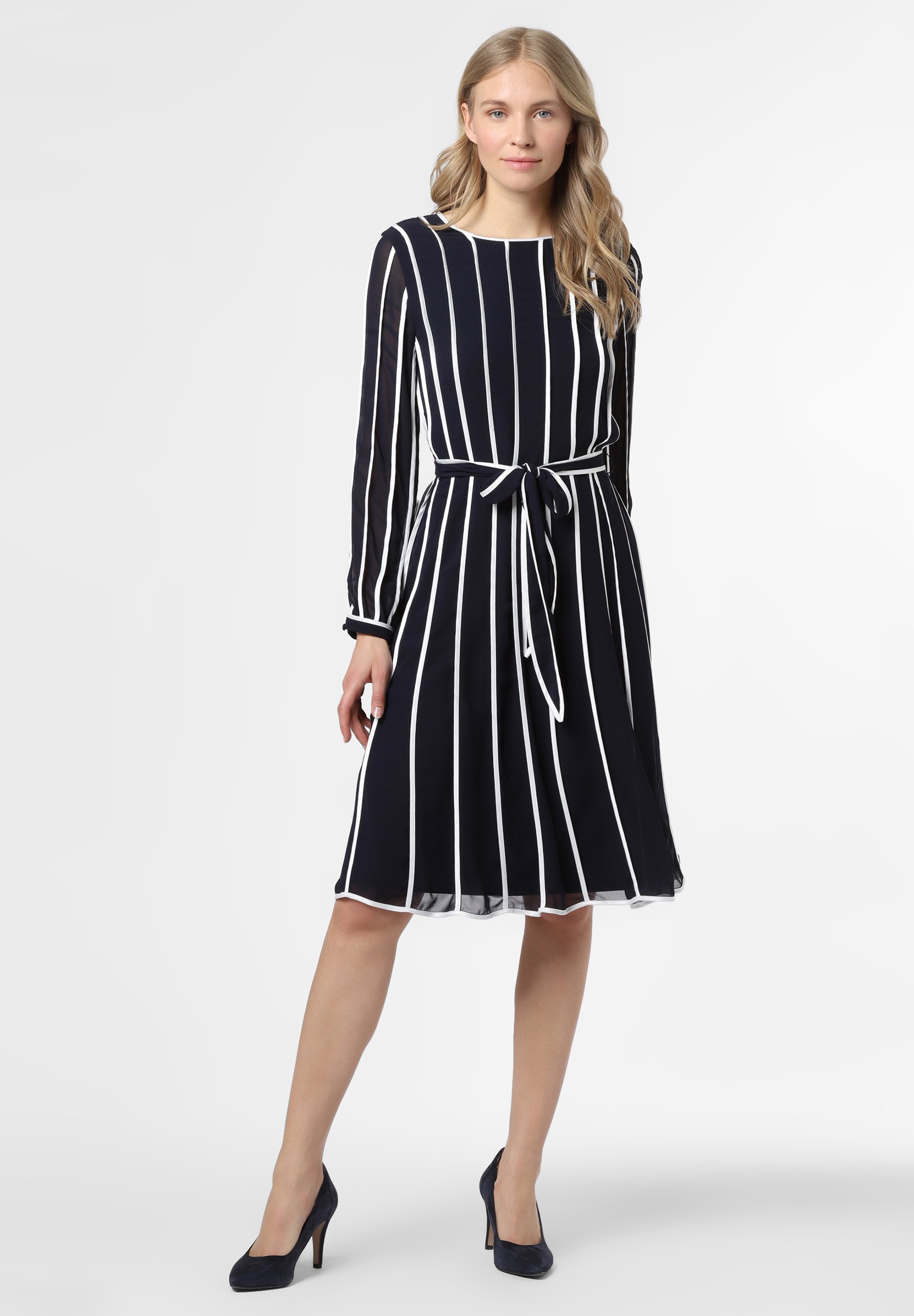 Apriori Freizeitkleid - marine weiß/blau - Zalando.de