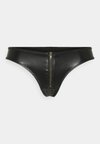 PETITE FLEUR GOLD THONG - Tangice - black