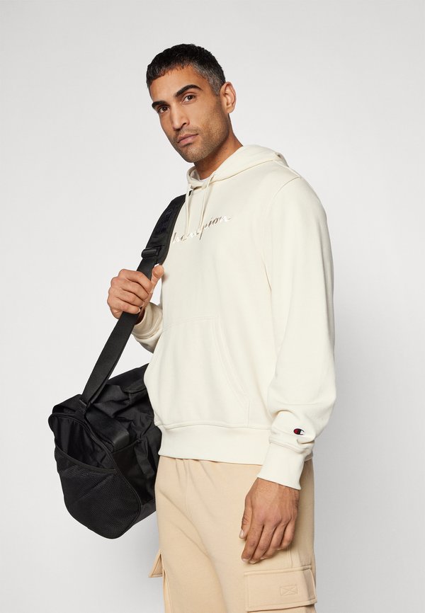 ICONS HOODIE WITH LARGE TONAL LOGO - Hoodie - beige4