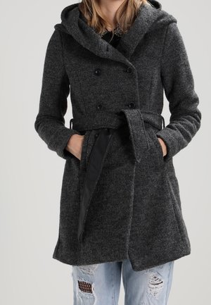 Mantel - mottled dark grey