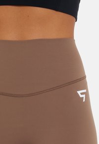 SQUATPROOF Tajice-hlače - caramel brown