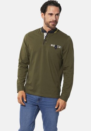Langarmshirt - oliv