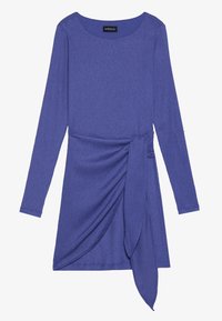 CRINKLE MINI DRESS - Robe de jour - blue