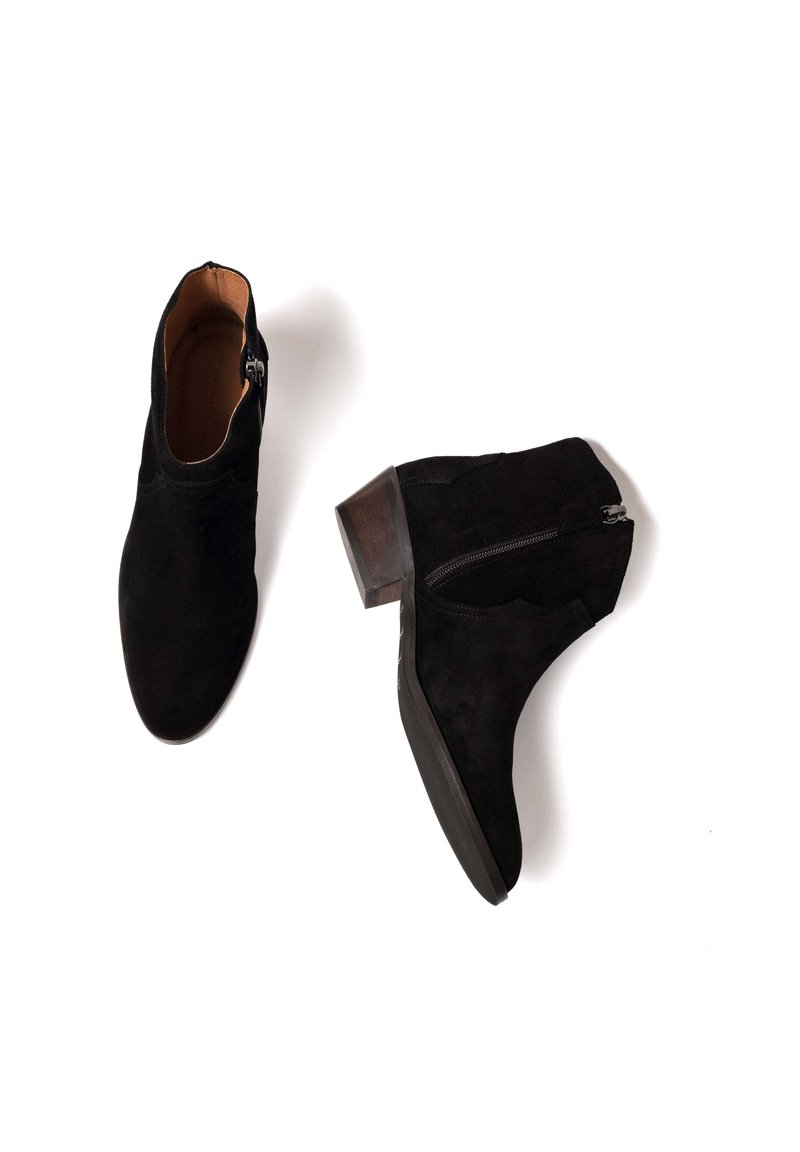 Damen Ankle Boots | Anonymous Copenhagen FIONA Cowboy-/Bikerstiefelette black/schwarz - AH98723 Damen Ankle Boots | Anonymous Copenhagen FIONA Cowboy-/Bikerstiefelette black/schwarz - AH98723