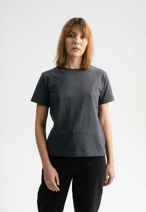 KHIRA - T-shirt basique - anthrazit melange