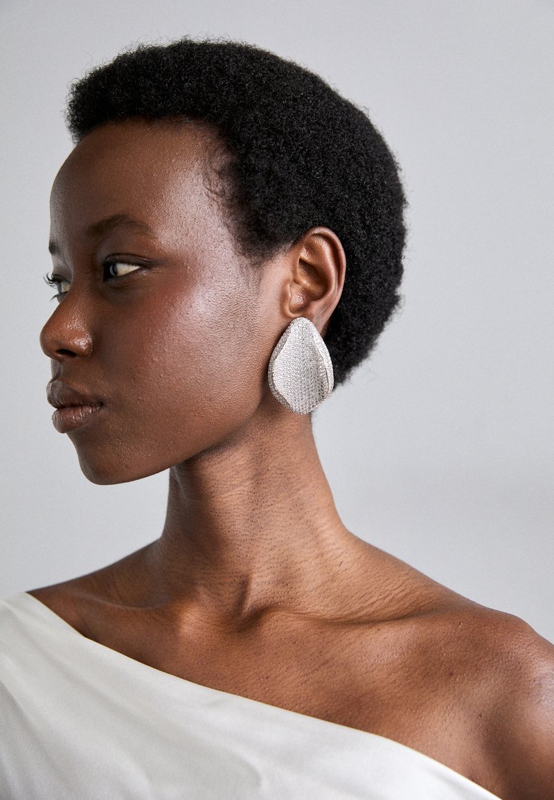 Cult Gaia ERIN EARRING - Earrings - silver-coloured