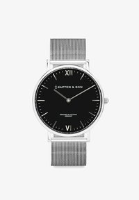 Non sélectionné, silver coloured black