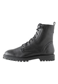 Ikke valgt, black leather