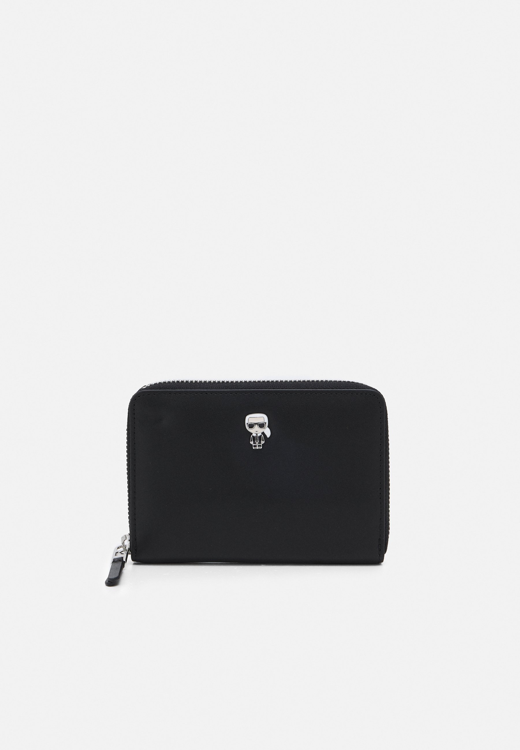 KARL LAGERFELD IKONIK PIN FOLD WALLET - Geldbörse - black/schwarz